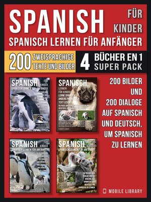 cover image of Spanisch Für Kinder--Spanisch Lernen Für Anfänger